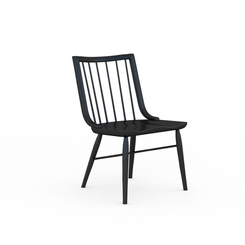 A.R.T. Furniture - Frame Windsor Side Chair, Black (Set of 2) - 278204-2318K2