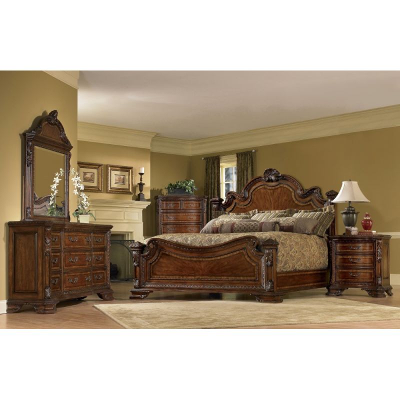 A.R.T. Furniture - Old World King 6PC Bedroom Set - 143156-2606K6