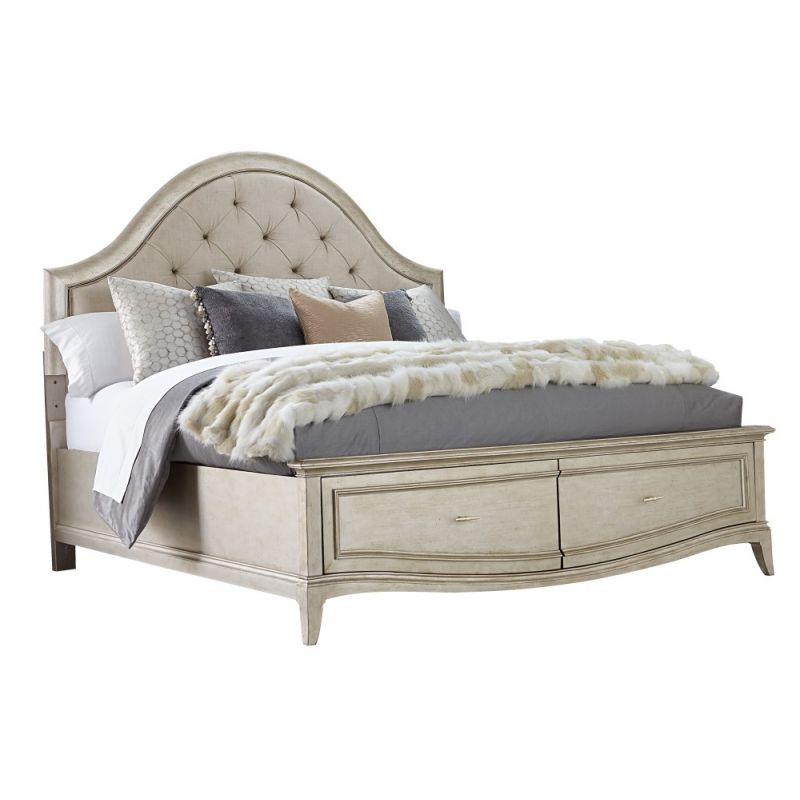 A.R.T. Furniture - Starlite Queen Upholstered Panel Bed with Storage - 406165-2227S2