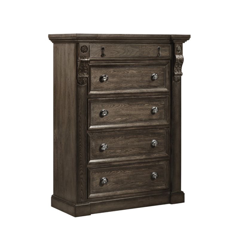 A.R.T. Furniture - Vintage Salvage Jackson Drawer Chest in Walnut - 231150-2812