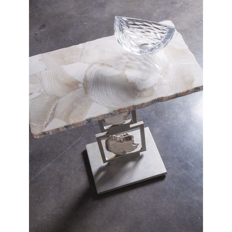 Artistica Home - Signature Designs Frick Spot Table - Iron finish - 01-2030-955