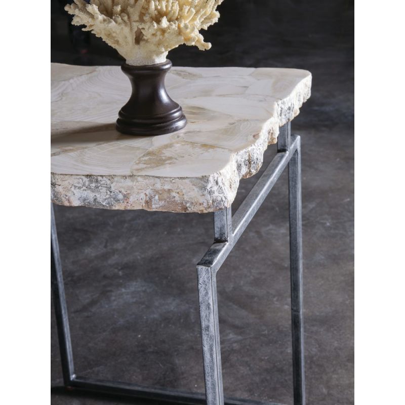Artistica Home - Signature Designs Gardner Spot Table - Iron finish - 01-2030-957