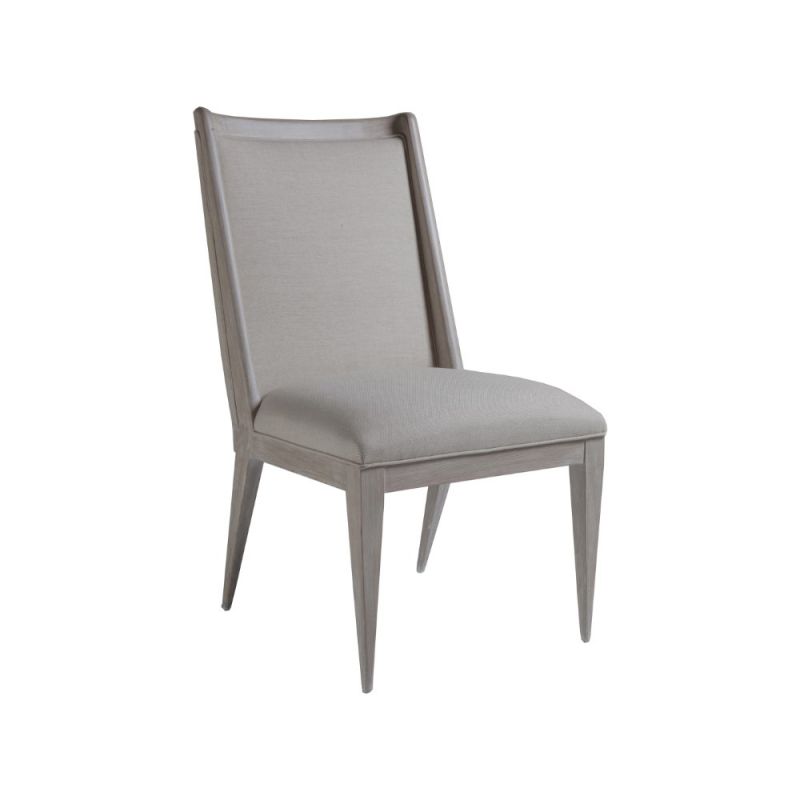 Artistica Home - Cohesion Program Haiku Upholstered Side Chair - Bianco finish - 01-2057-880-40-01