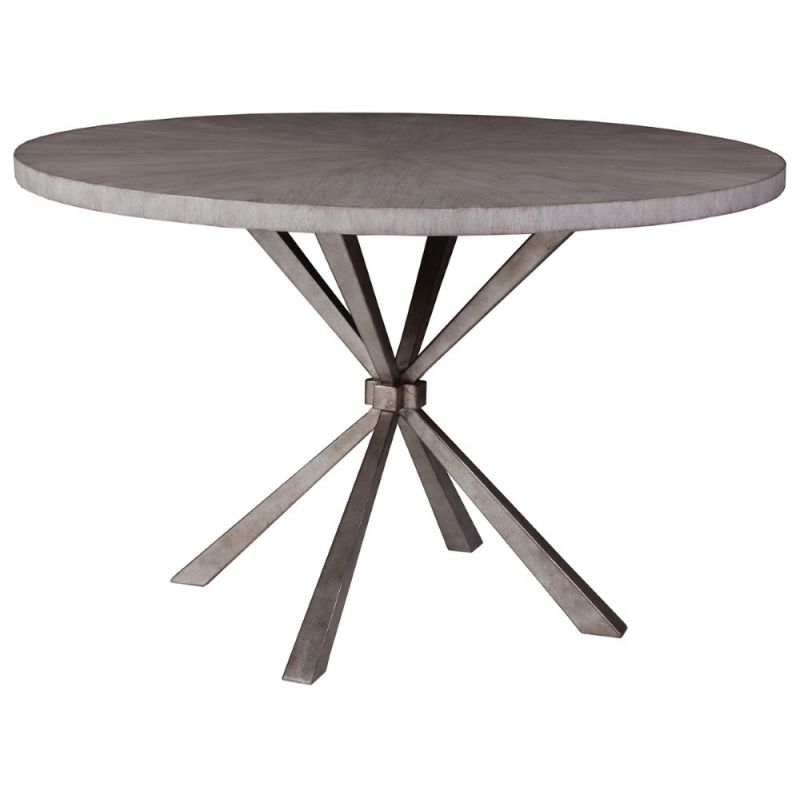 Artistica Home - Signature Designs Iteration Round Dining Table - Light Gray - 01-2085-870C