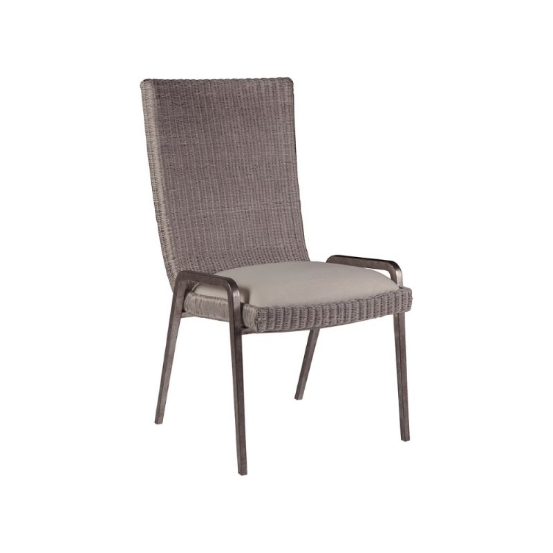 Artistica Home - Signature Designs Iteration Side Chair - Silver Leaf Finish - 01-2085-880-01