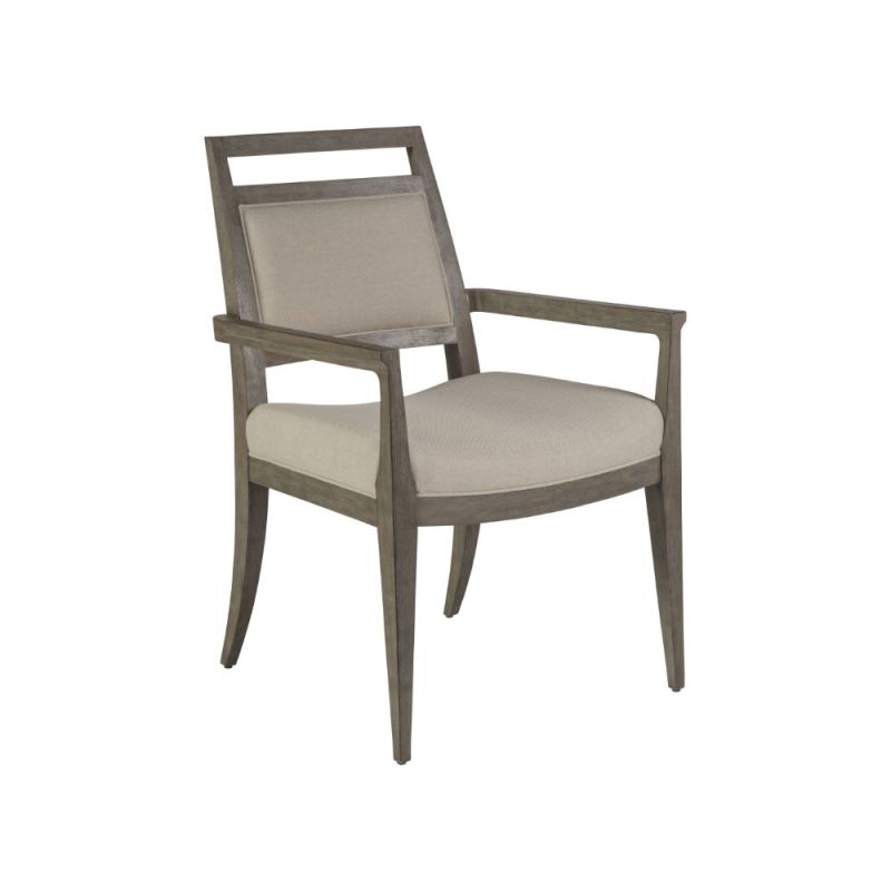 Artistica Home - Cohesion Program Nico Upholstered Arm Chair - Grigio - 01-2222-881-41-01