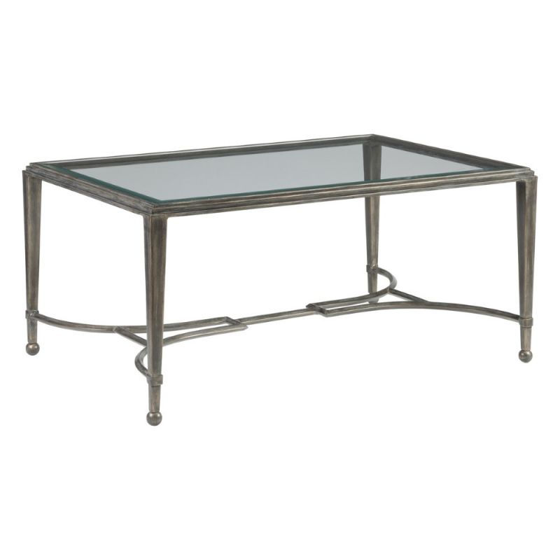 Artistica Home - Metal Designs Sangiovese Small Rectangular Cocktail Table - St Laurent finish - 01-2011-945-44