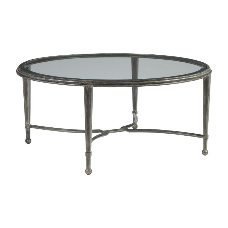 Artistica Home - Metal Designs Sangiovese Round Cocktail Table - St Laurent finish - 01-2011-943-44