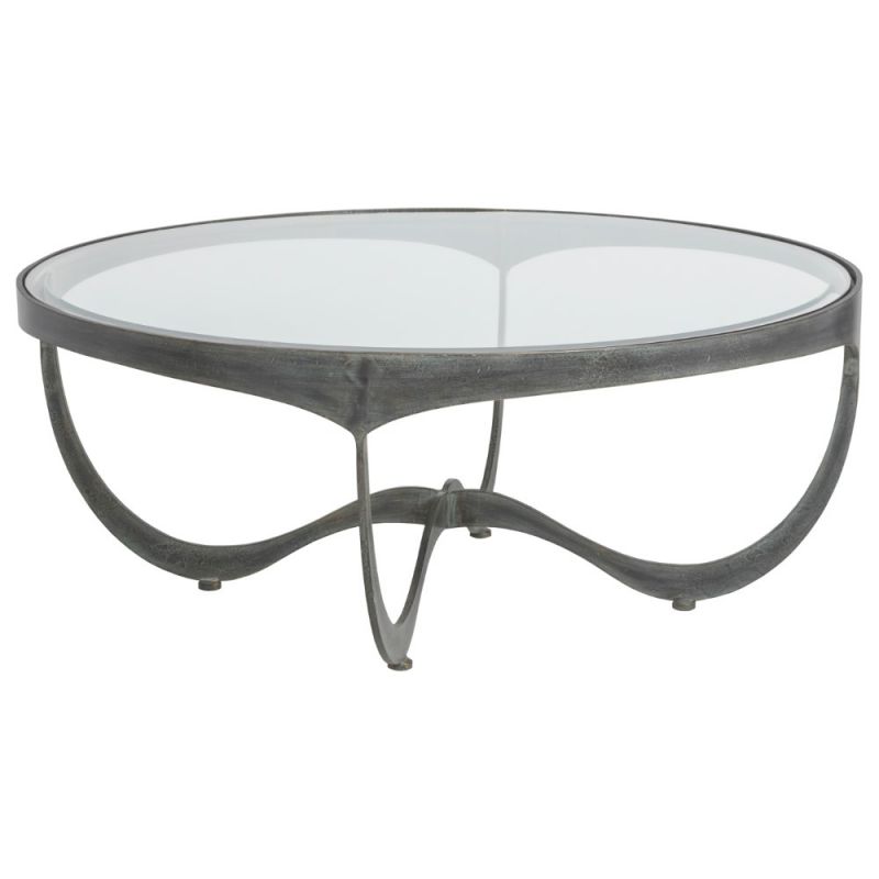 Artistica Home - Metal Designs Sophie Round Cocktail Table - St Laurent finish - 01-2232-943-44