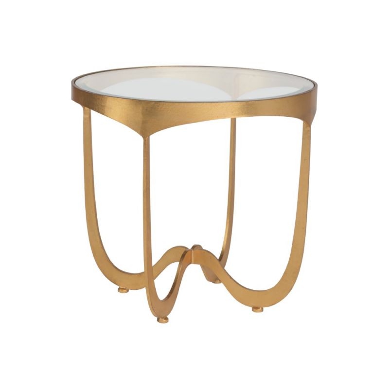 Artistica Home - Metal Designs Sophie Round End Table - Gold Leaf - 01-2232-953-48