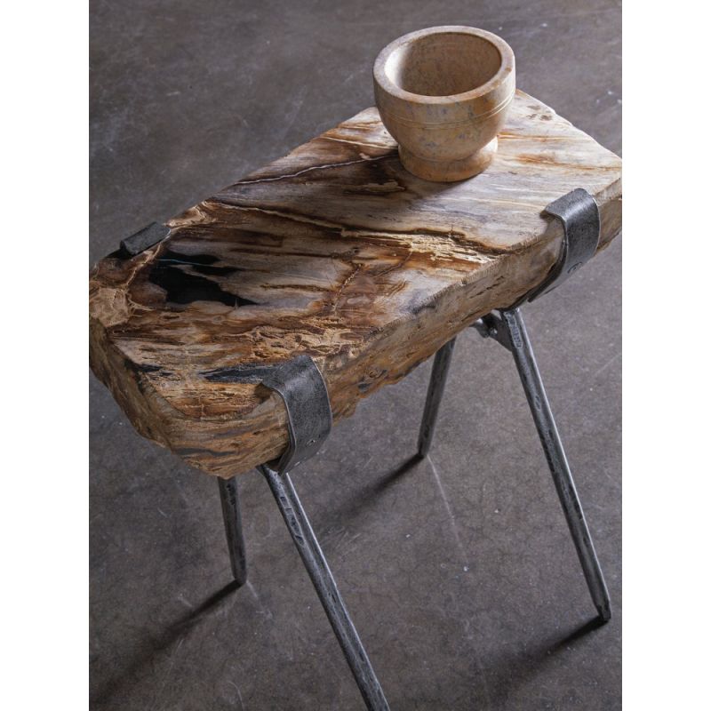 Artistica Home - Signature Designs Wyatt Spot Table - Iron finish - 01-2035-955