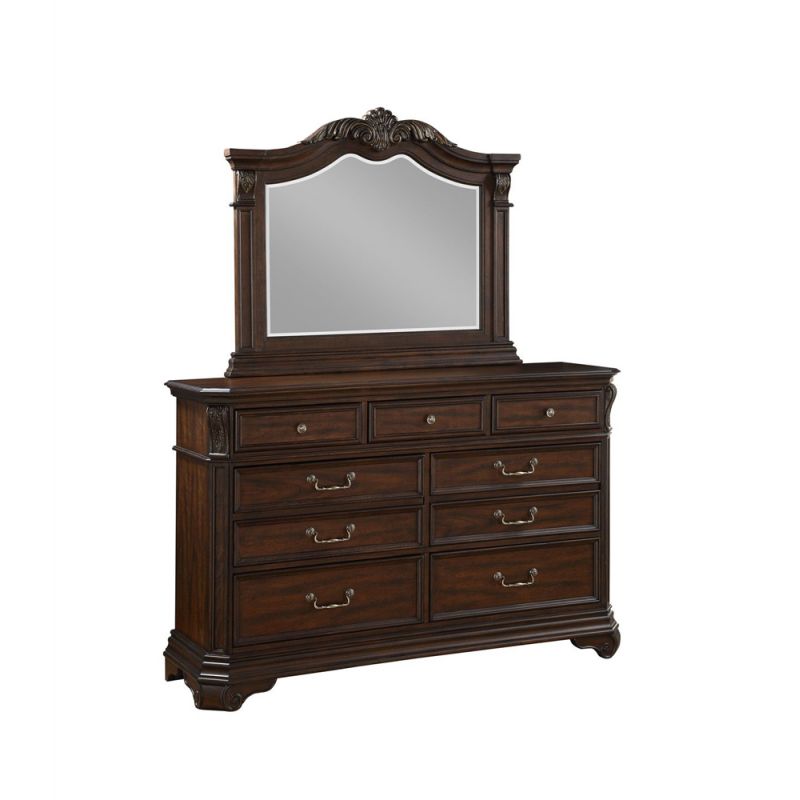 Avalon Furniture - Devonshire Dresser and Mirror - B00257 D_M