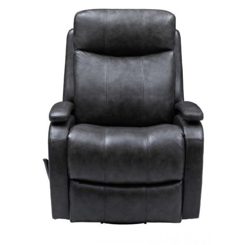 BarcaLounger - Duffy Swivel Glider Recliner in Ryegate Gray - 83610370692