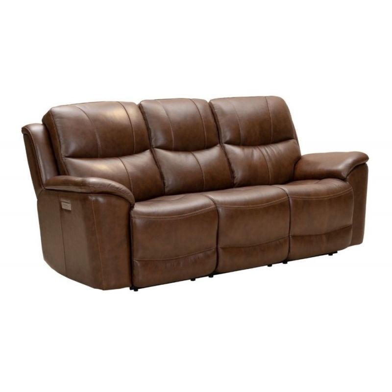 BarcaLounger - Kaden Power Reclining Sofa With Power Head Rests And Lumbar In Jarod Brown - 39PHL3665372486