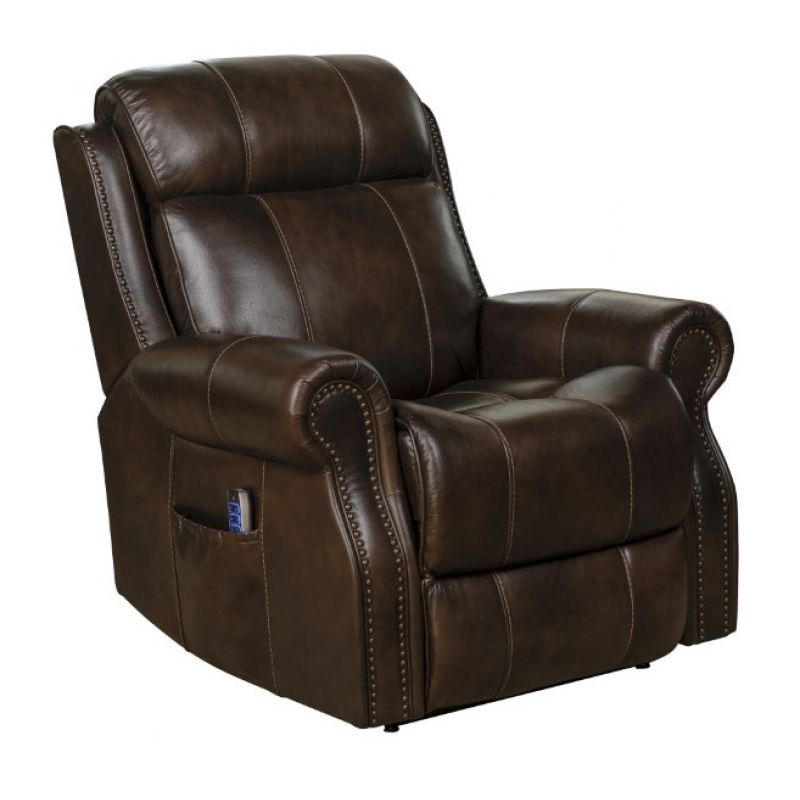 BarcaLounger - Langston Lift Chair Recliner with Power Head Rest & Lumbar Tonya Brown - 23PHL3632371286