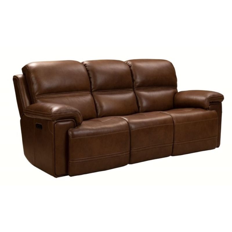 BarcaLounger - Sedrick Power Reclining Sofa With Power Head Rests In Spence Caramel - 39PH3664372185