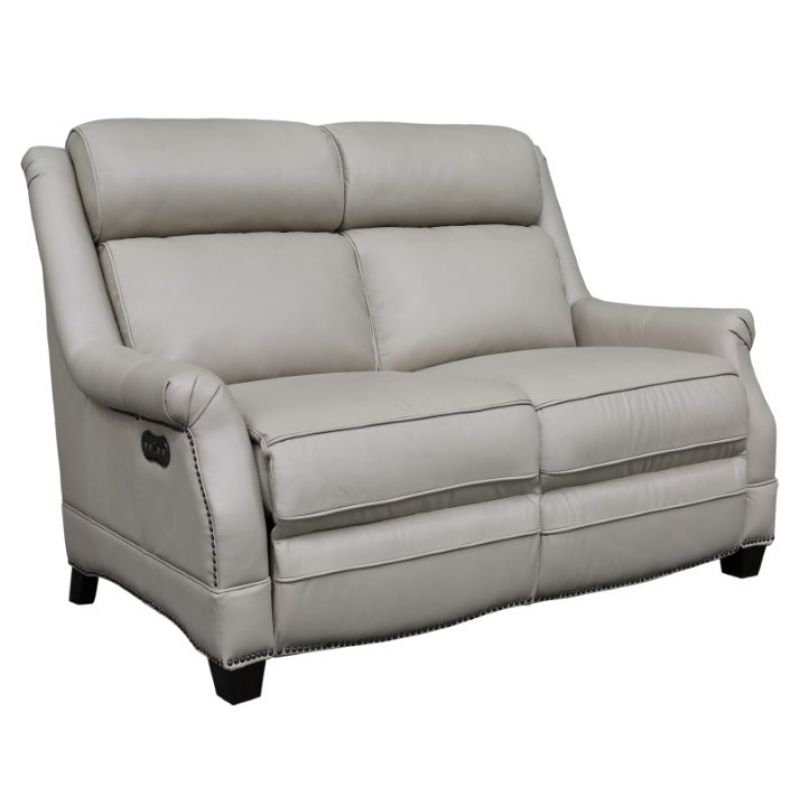 BarcaLounger - Warrendale Power Reclining Loveseat with Power Head Rests Shoreham Cream Leather - 29PH3324570081