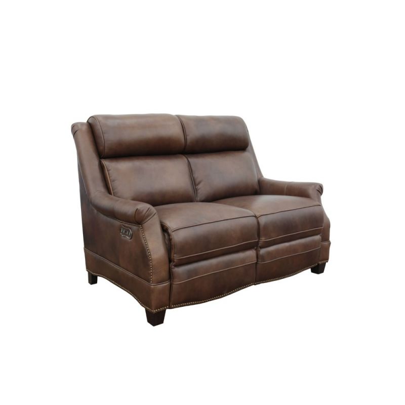 BarcaLounger - Warrendale Power Reclining Loveseat With Power Head Rests In Worthington Cognac - 29PH3324546085