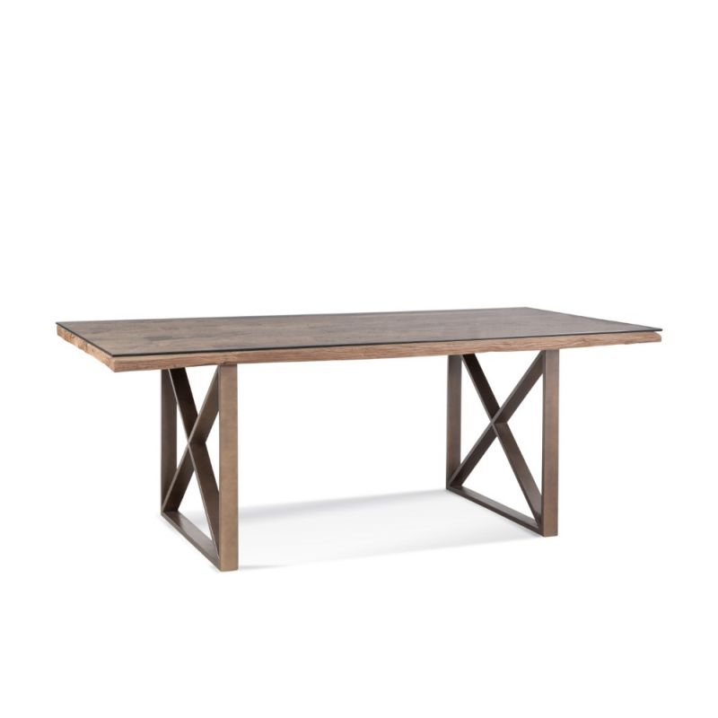Bassett Mirror - Cambria Dining Table - 7048-600B-TEC