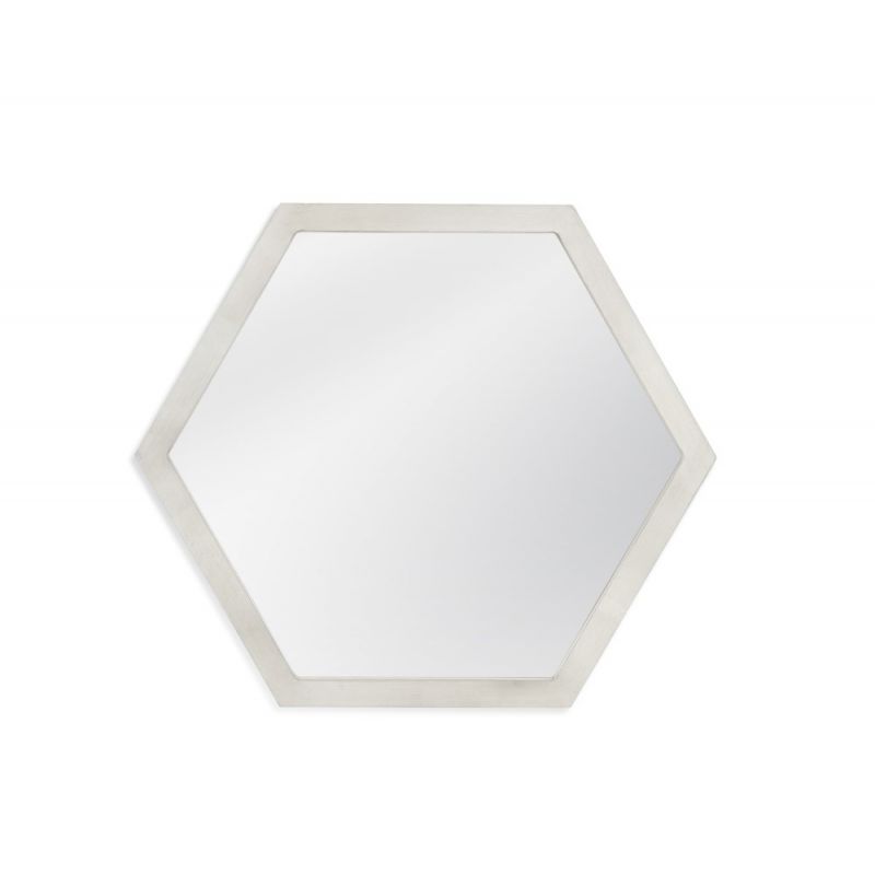 Bassett Mirror - Dunn Wall Mirror - Silver Leaf - M4255