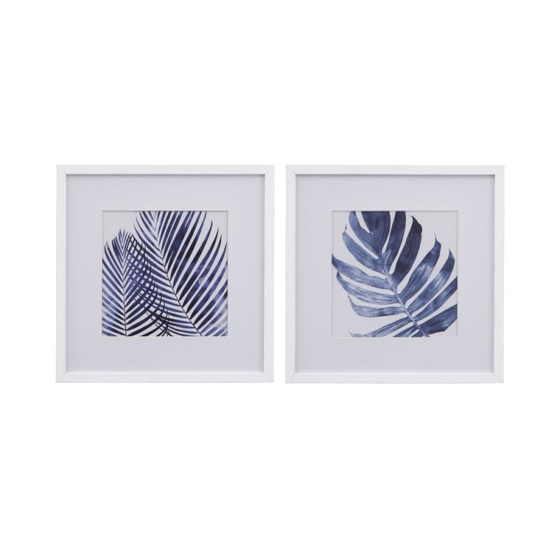Bassett Mirror - Leaves (Set of 2) Artwork - 7300-937