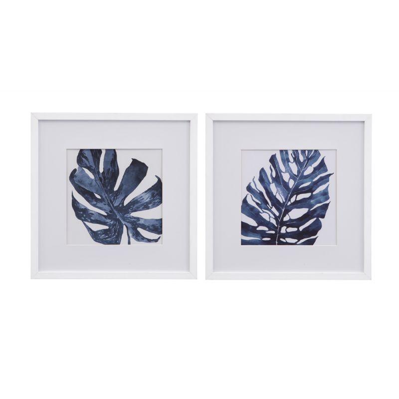 Bassett Mirror - Palms (Set of 2) Artwork - 7300-936