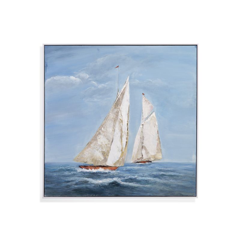 Bassett Mirror - Sailing Artwork - 7300-908