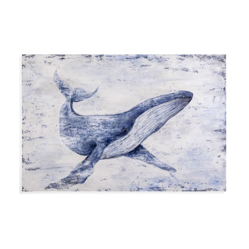 Bassett Mirror - Whale Song Canvas Art - 7300-548EC