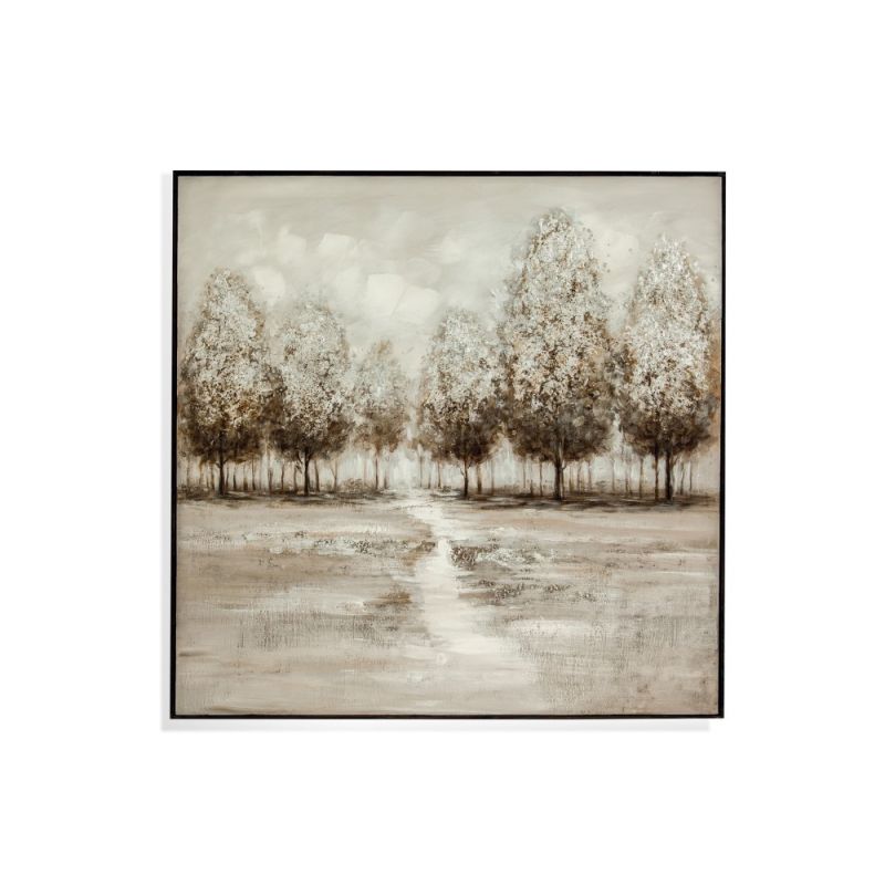 Bassett Mirror - Winter Walk Canvas Art - 7300-586EC