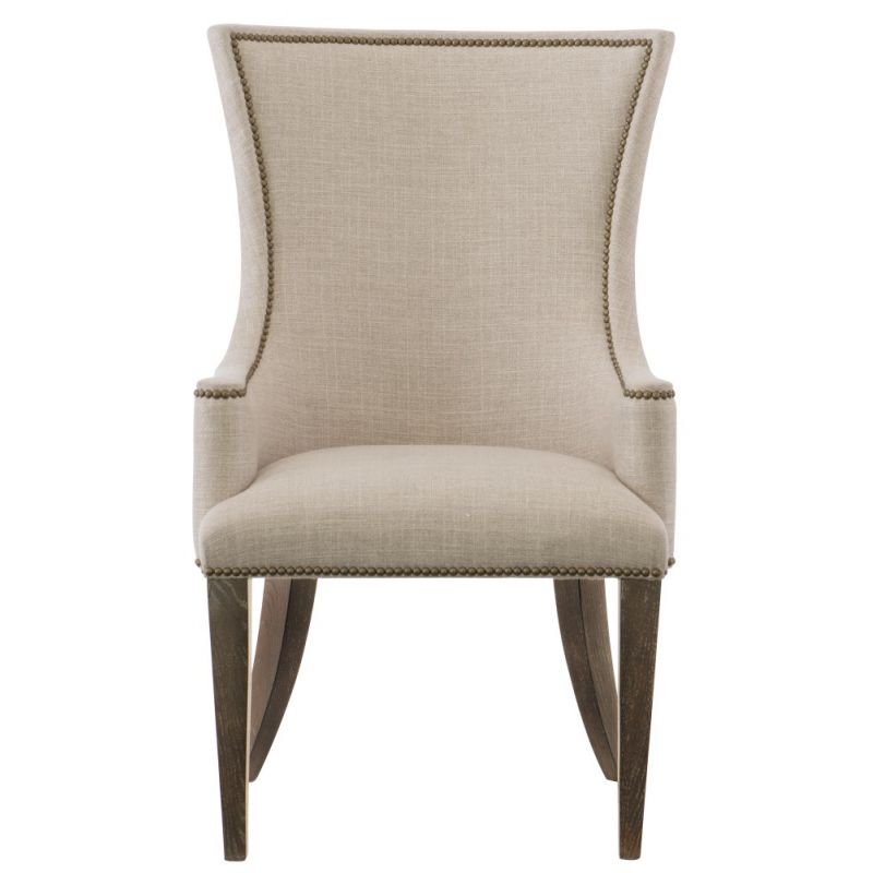 Bernhardt Clarendon Host Arm Chair, Host Dining Chair With Arms