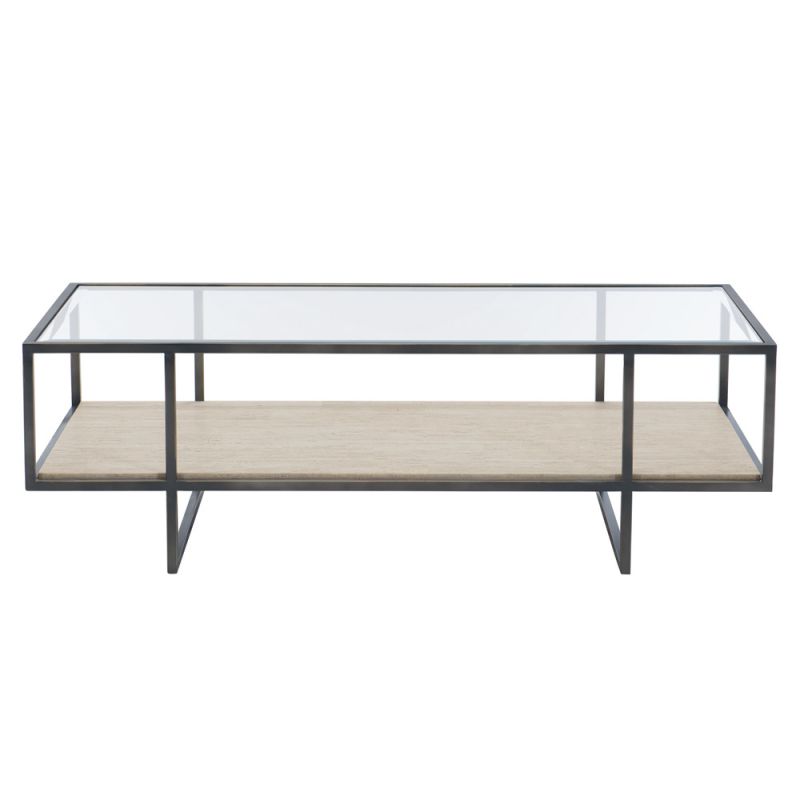 Bernhardt - Harlow Metal Rectangular Cocktail Table - 514021