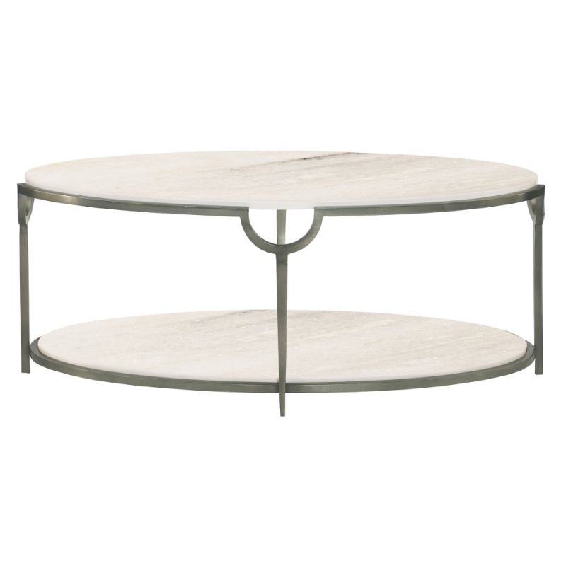 Bernhardt - Morello Oval Metal Cocktail Table - 469013