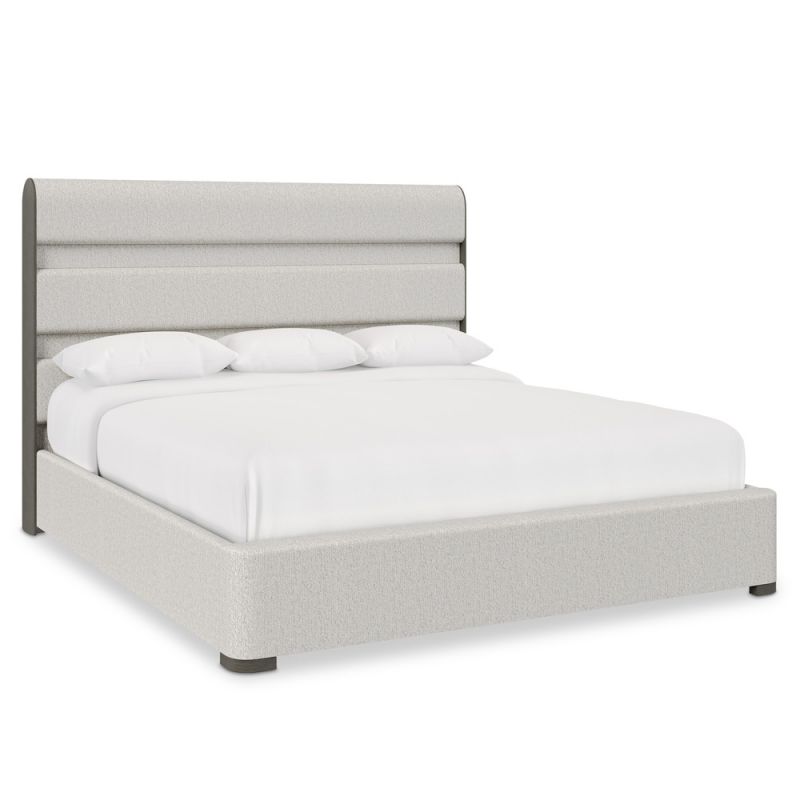 Bernhardt - Prado King Panel Bed in Porcini Finish - K1886