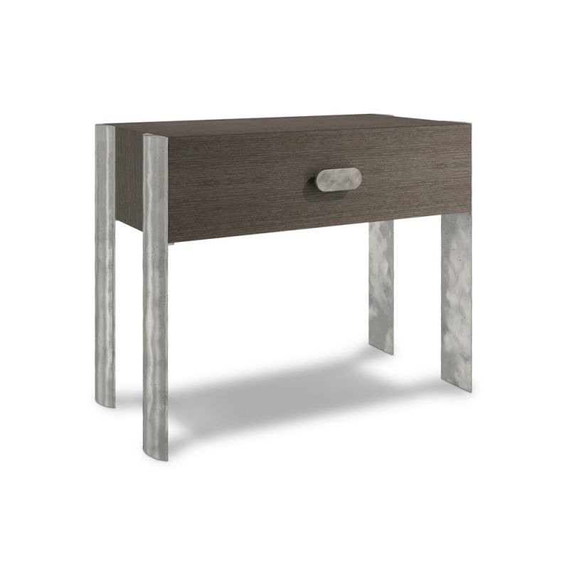 Bernhardt - Prado Nightstand in Porcini & Bright Graphite Finishes - 324218B