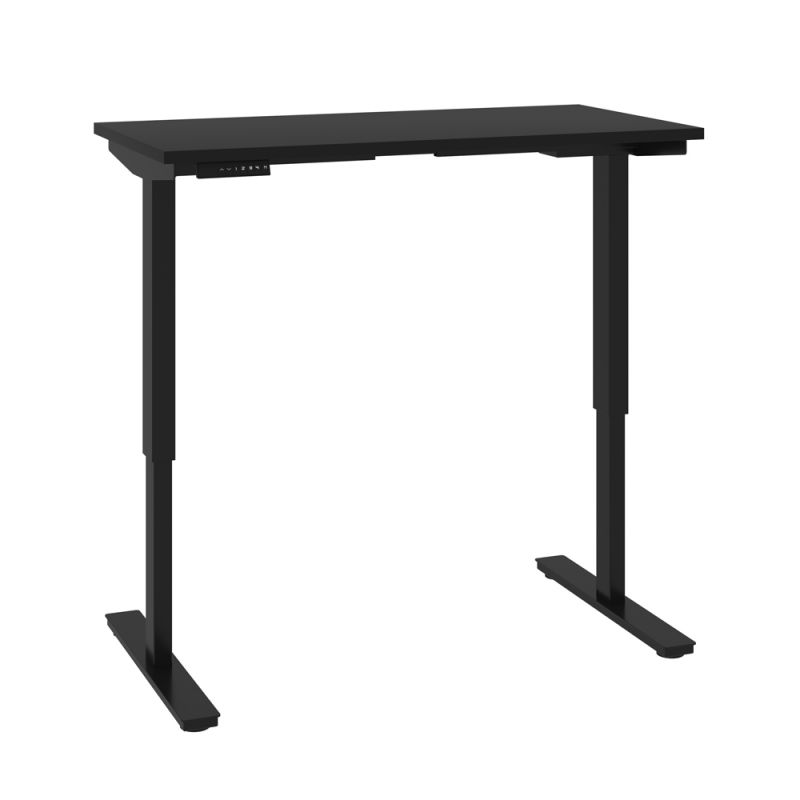 Bestar - Universel 24 X 48 Standing Desk in Black - 65857-18