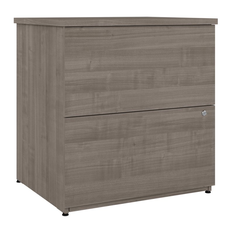 Bestar - Universel 28W Standard 2 Drawer Lateral File Cabinet in Silver Maple - 165600-000142