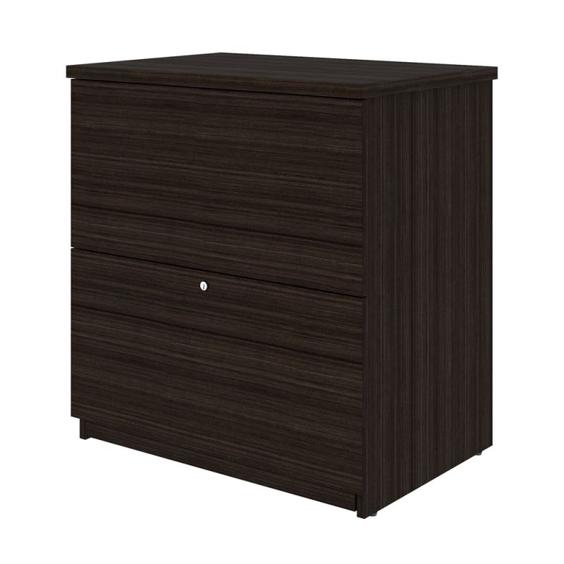 Bestar - Universel 29W Standard Lateral File Cabinet in Dark Chocolate - 65635-2179