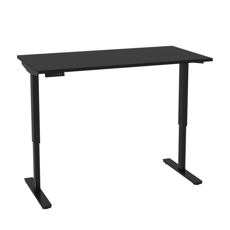 Bestar - Universel 30 X 60 Standing Desk in Black - 65867-18
