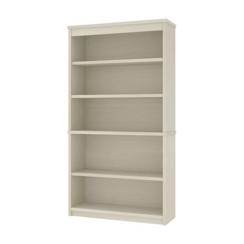 Bestar - Universel 36W Bookcase in White Chocolate - 44700-31