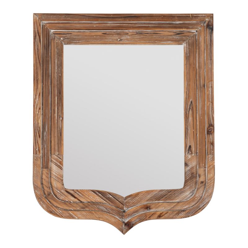BOBO Intriguing Objects by Hooker Furniture - Distressed Fir Wood Trophy Mirror 3 - BI-8030-0004
