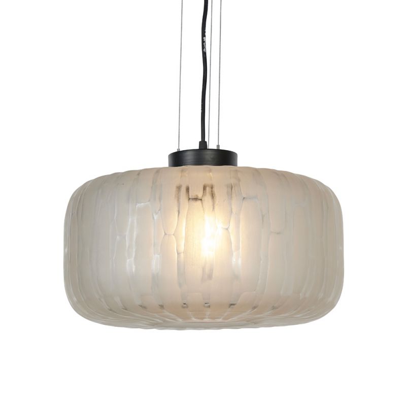 BOBO Intriguing Objects by Hooker Furniture - Dune Glass Round Pendant - Clear - BI-7058-0025