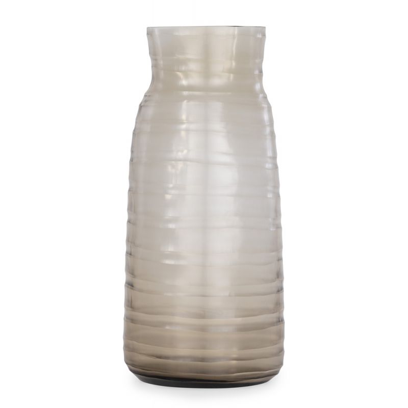 BOBO Intriguing Objects by Hooker Furniture - Escaut Smoky Glass Vase - Tall - BI-6050-0017