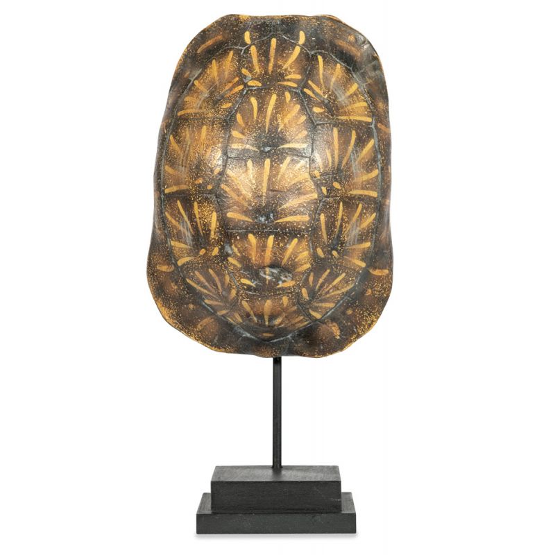 BOBO Intriguing Objects by Hooker Furniture - Faux Ornate Box Tortoise Shell on Stand - BI-6050-0048