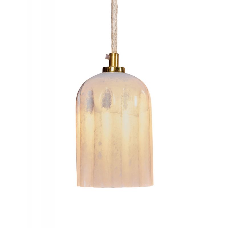 BOBO Intriguing Objects - Hand Blown Glass Alabaster Pendant Lamp - BI-7058-0072