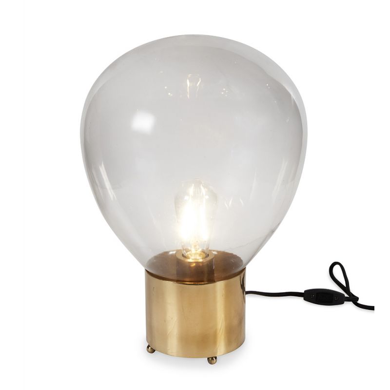 BOBO Intriguing Objects - Industrial Gold Light Bulb Lamp - Large - BI-7057-0006