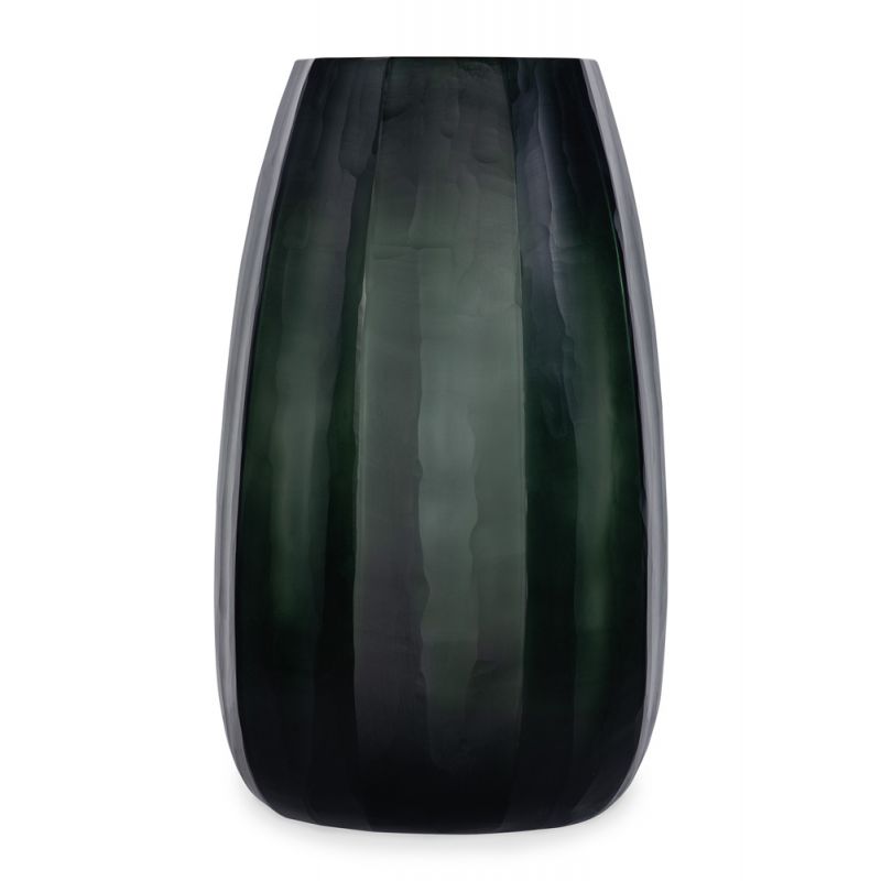 BOBO Intriguing Objects by Hooker Furniture - Loire Light Green Steel Glass Vase - Xlarge - BI-6050-0012