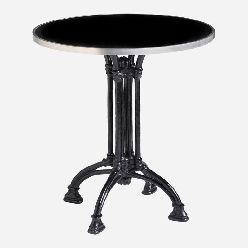 BOBO Intriguing Objects - Nouveau Bistro Table w/ Round Black Glass Top - BI-3043-0012-K1