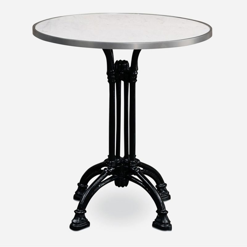 BOBO Intriguing Objects - Nouveau Bistro Table w/ Round White Marble Top - BI-3043-0012-K3