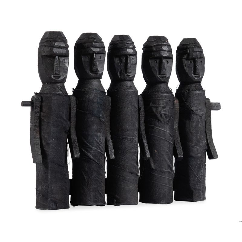 BOBO Intriguing Objects by Hooker Furniture - Pair Of 5 Pieces Wooden Puppets Dcor - BI-6073-0003