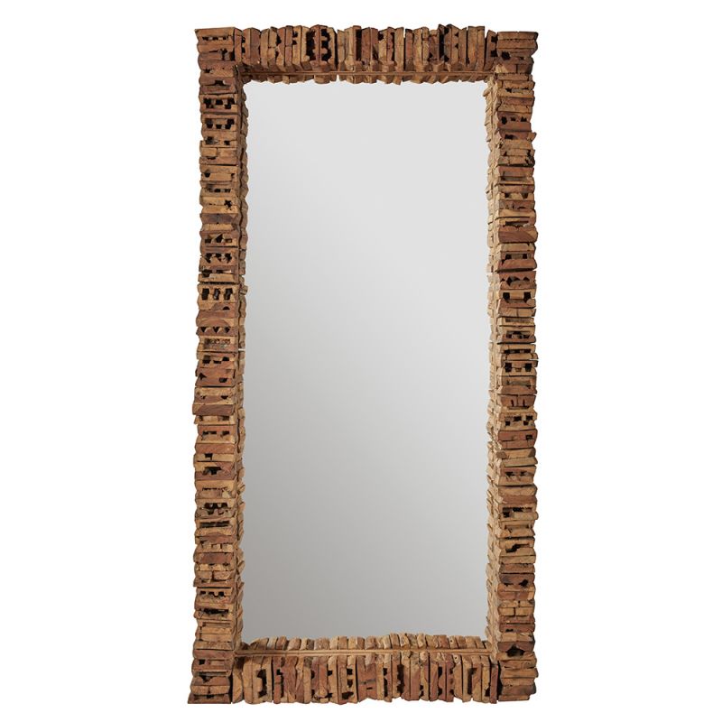 BOBO Intriguing Objects - Rectangular Mirror w/ Wooden Frame - BI-8030-0013